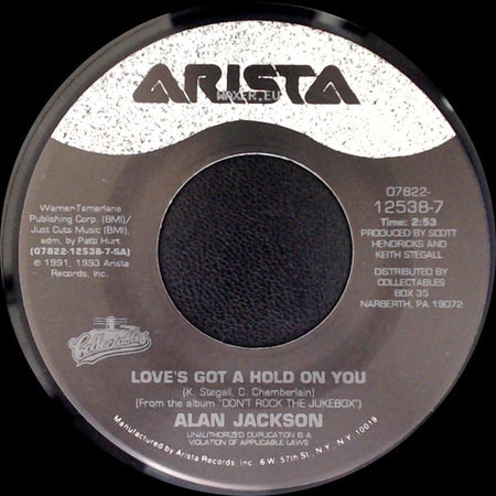 Alan Jackson - Someday / Love's Got A Hold On You side B