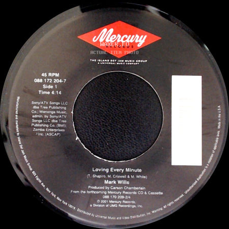 Mark Wills - Loving Every Minute / One Of These Days side A
