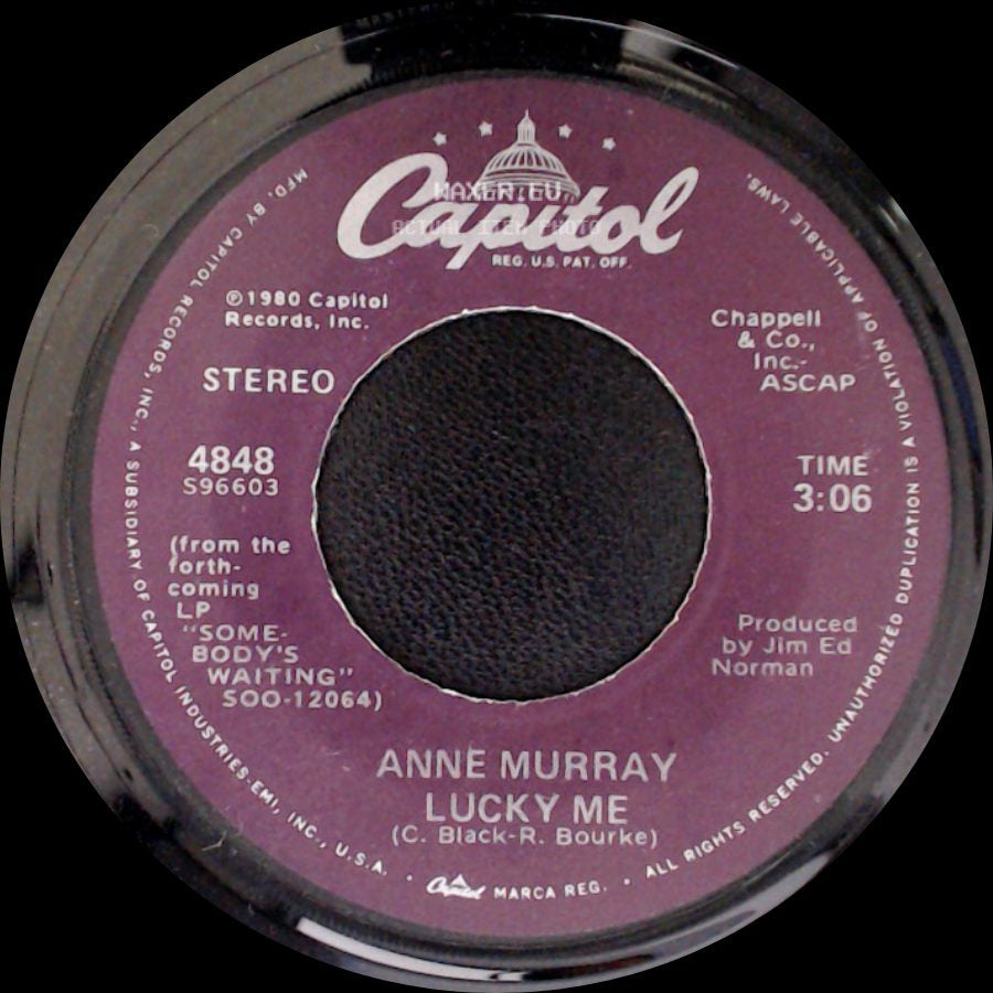 Anne Murray - Lucky Me / Somebody's Waiting side A