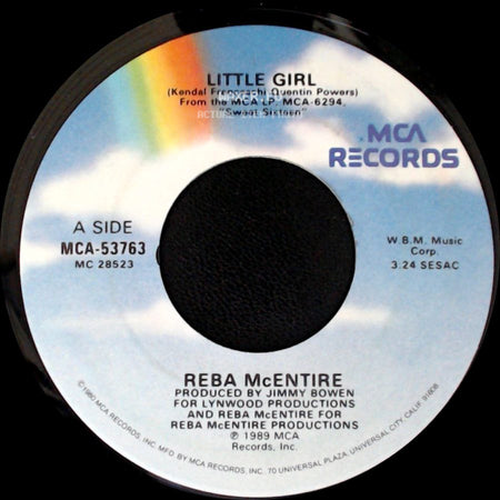 Reba Mcentire - Little Girl / Am I The Only One Who Cares side A