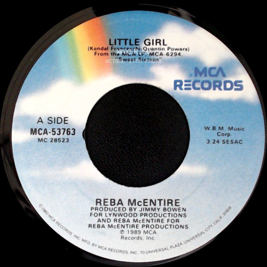 Reba Mcentire - Little Girl / Am I The Only One Who Cares side A