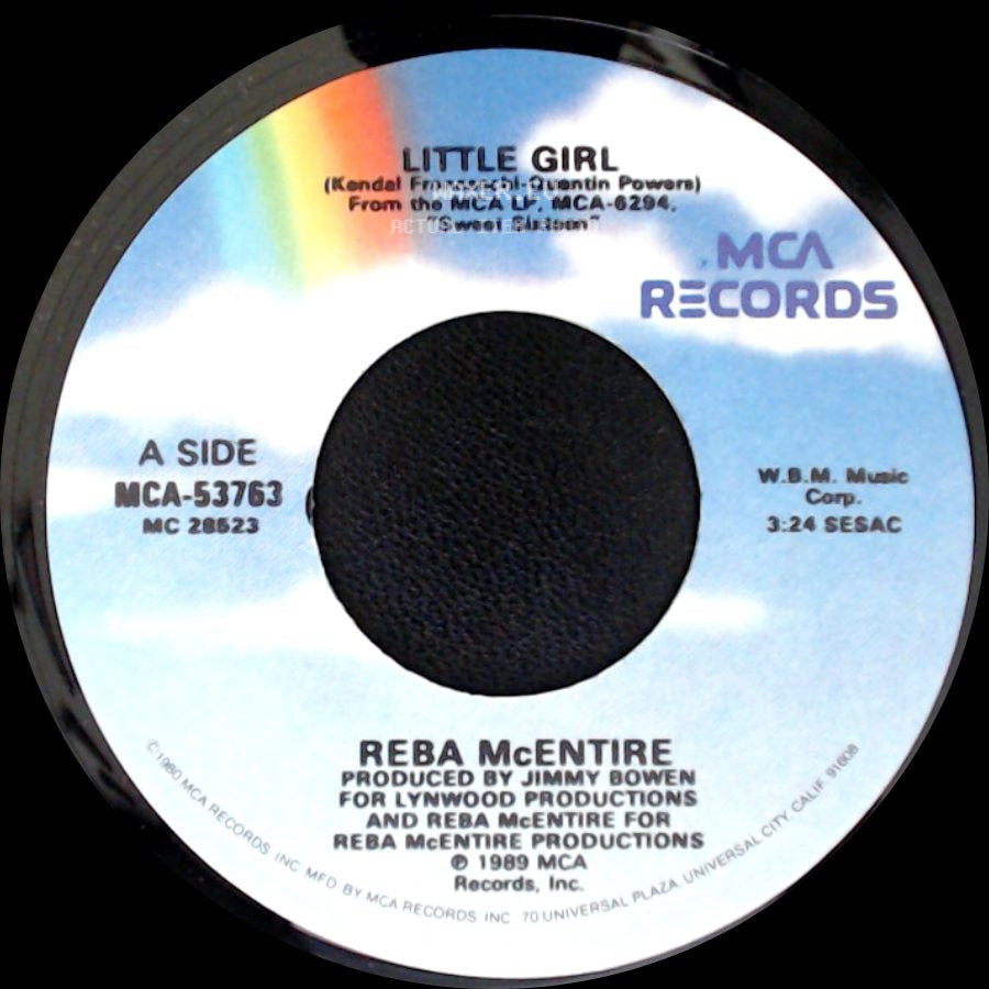 Reba Mcentire - Little Girl / Am I The Only One Who Cares side A