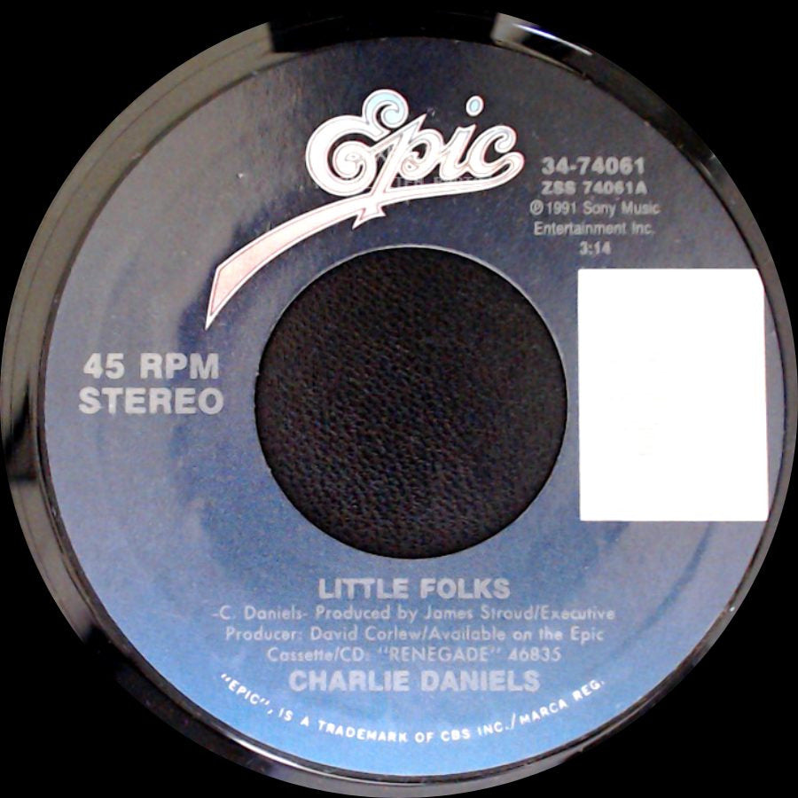 Charlie Daniels - Little Folks / Let Freedom Ring side A