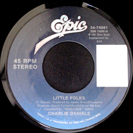 Charlie Daniels - Little Folks / Let Freedom Ring side A