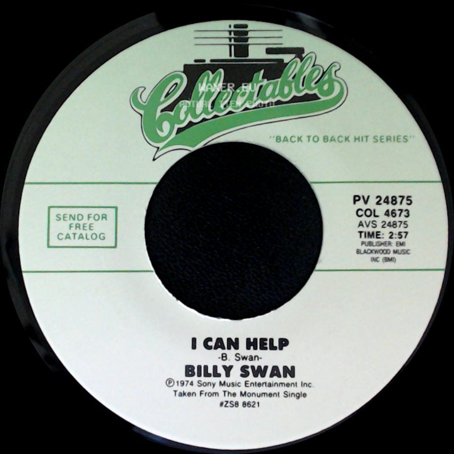 Billy Swan - I Can Help / I'm Her Fool side A