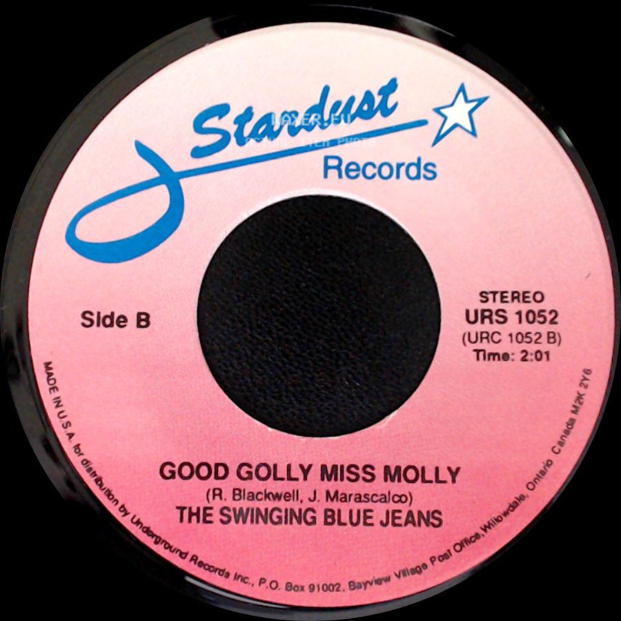 The Swinging Blue Jeans - Hippy Hippy Shake / Good Golly Miss Molly side B