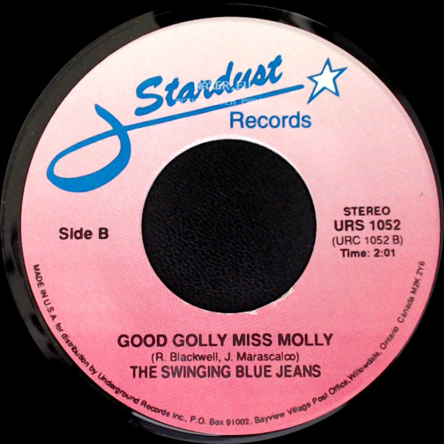 The Swinging Blue Jeans - Hippy Hippy Shake / Good Golly Miss Molly side B