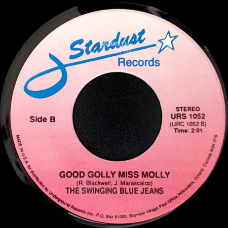 The Swinging Blue Jeans - Hippy Hippy Shake / Good Golly Miss Molly side B