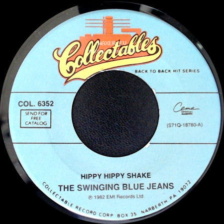 The Swinging Blue Jeans - Good Golly Miss Molly / Hippy Hippy Shake side B