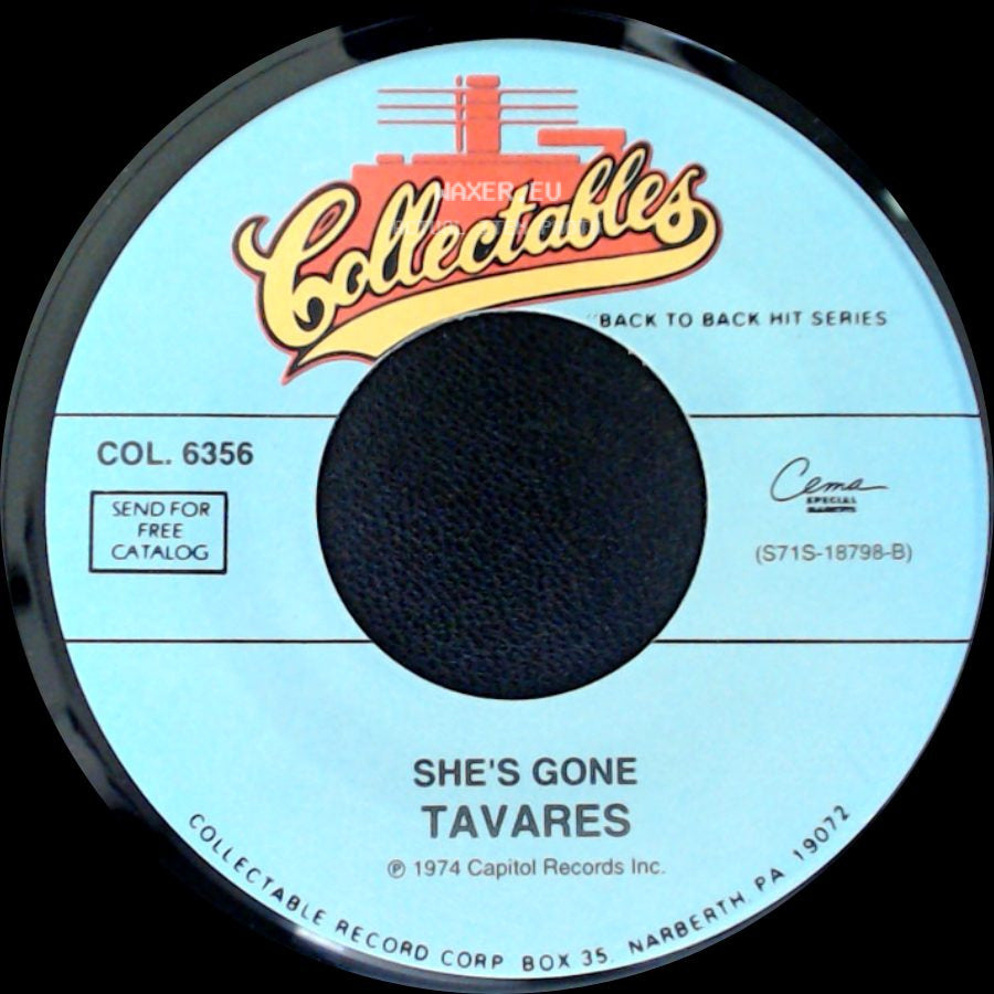 Tavares - She's Gone / Check It Out side A