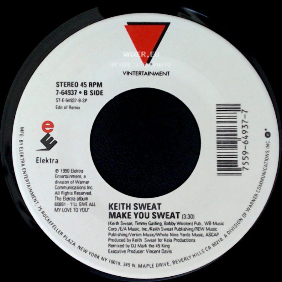 Keith Sweat - Merry Go Round / Make You Sweat side B