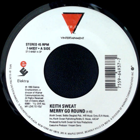 Keith Sweat - Merry Go Round / Make You Sweat side A