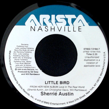 Sherrié Austin - Never Been Kissed (Extended Mix) / Little Bird side B
