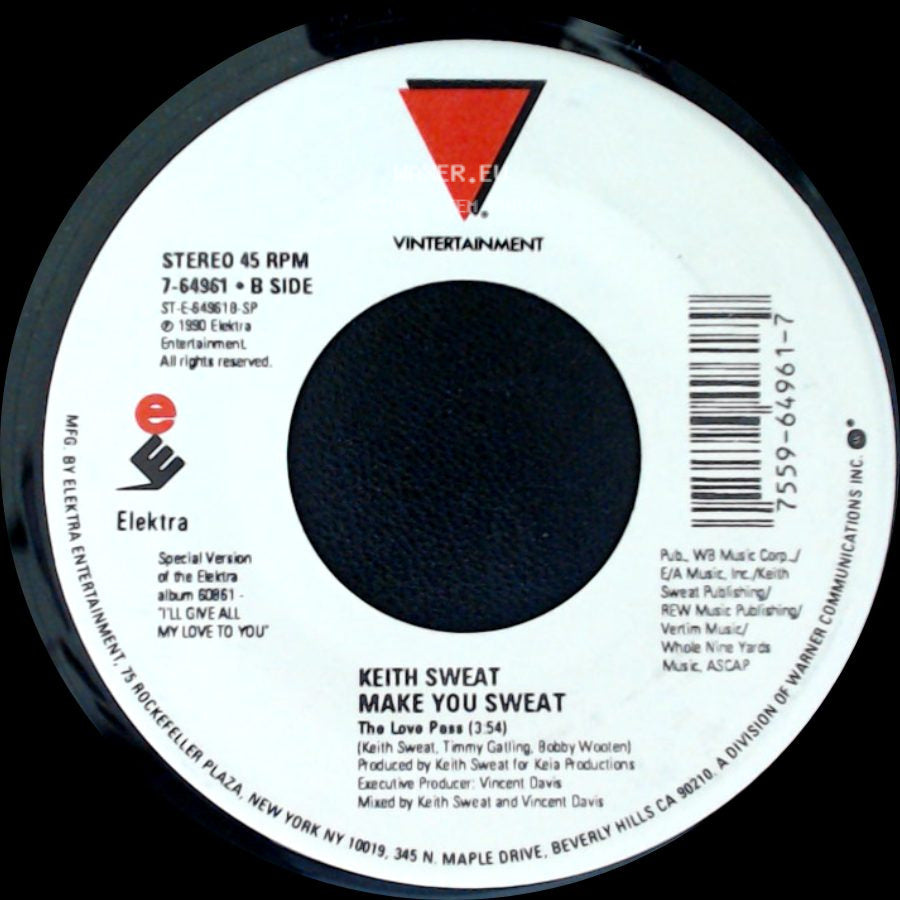 Keith Sweat - Make You Sweat / Make You Sweat side B