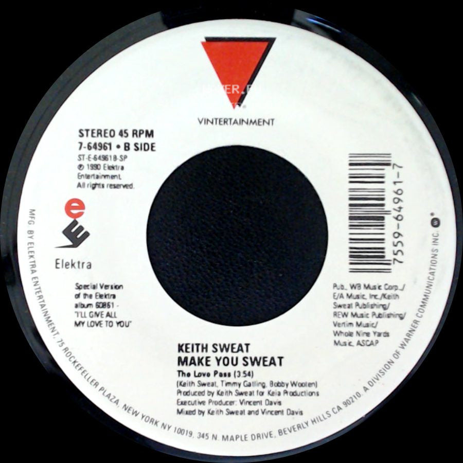 Keith Sweat - Make You Sweat / Make You Sweat side B