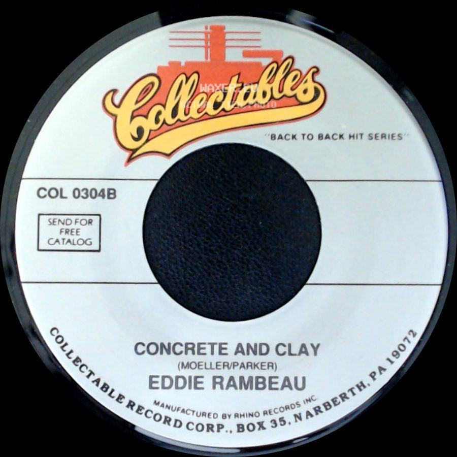 Eddie Rambeau / Norma Tanega - Concrete And Clay / Walkin' My Cat Named Dog side A