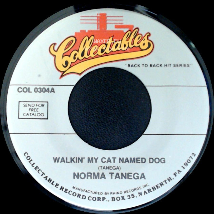 Eddie Rambeau / Norma Tanega - Concrete And Clay / Walkin' My Cat Named Dog side B