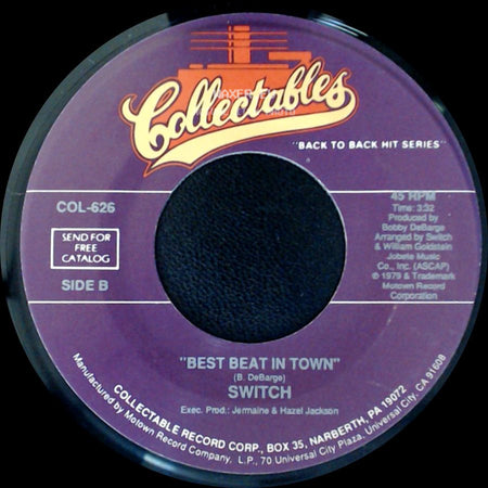 Switch - There'll Never Be / Best Beat In Town side B