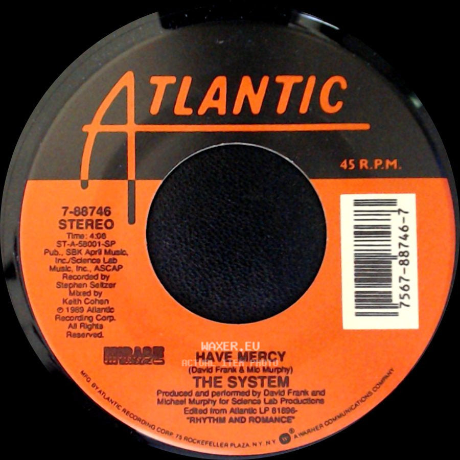 The System - Have Mercy / Have Mercy side B