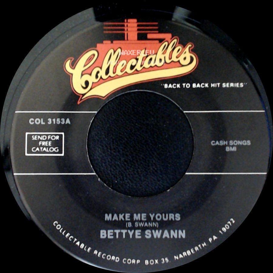 Wade Flemons / Bettye Swann - Here I Stand / Make Me Yours side B