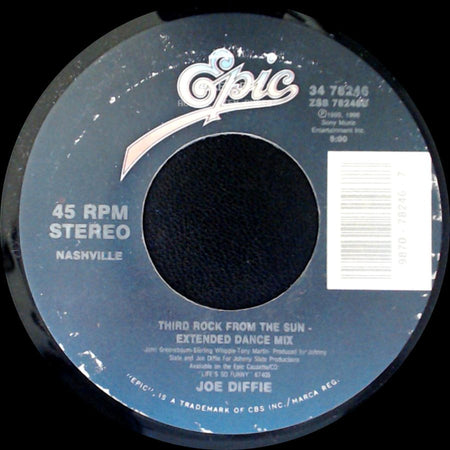 Joe Diffie - Third Rock From The Sun - Extended Dance Mix / C-O-U-N-T-R-Y side A