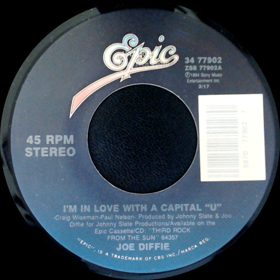 Joe Diffie - I'm In Love With A Capital "U" / Wild Blue Yonder side A