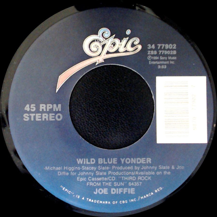 Joe Diffie - I'm In Love With A Capital "U" / Wild Blue Yonder side B
