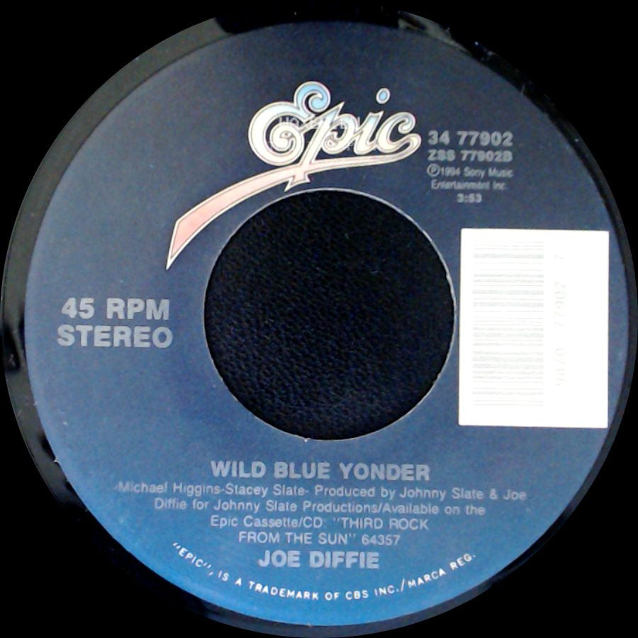 Joe Diffie - I'm In Love With A Capital "U" / Wild Blue Yonder side B