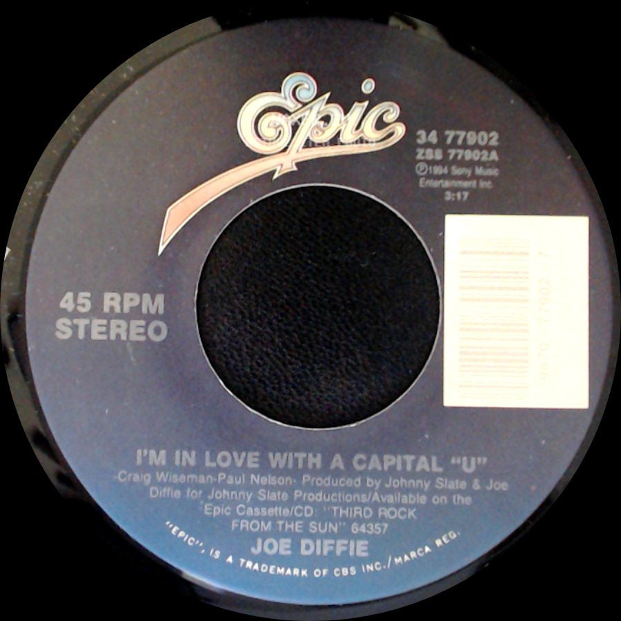 Joe Diffie - I'm In Love With A Capital "U" / Wild Blue Yonder side A