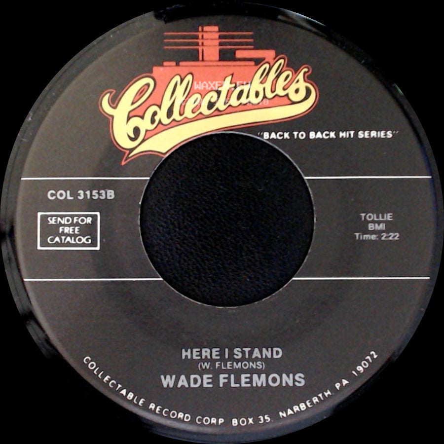 Wade Flemons / Bettye Swann - Here I Stand / Make Me Yours side A