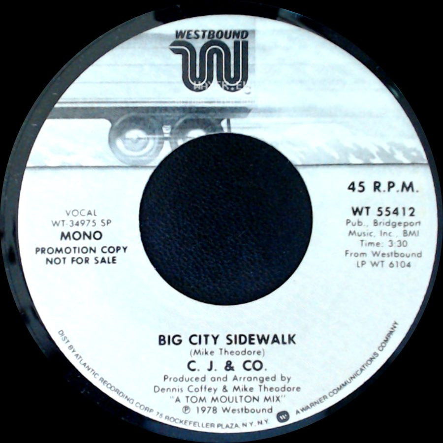 C. J. & Co. - Big City Sidewalk / Big City Sidewalk side B