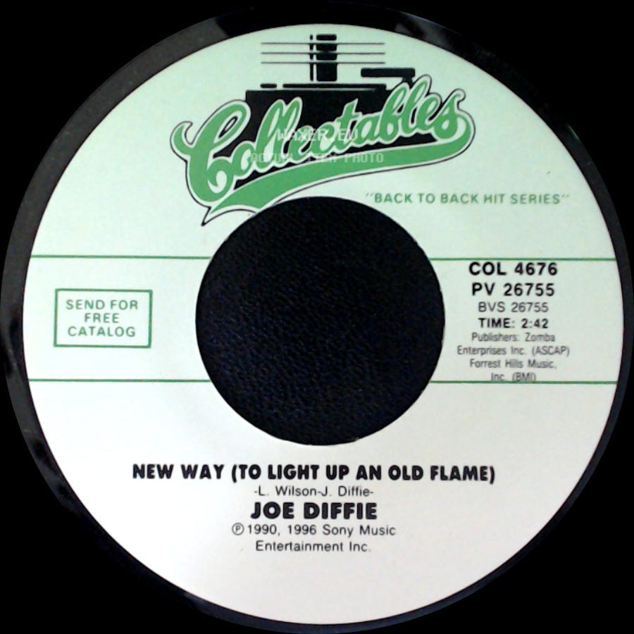 Joe Diffie - New Way (To Light Up An Old Flame) / If The Devil Danced (In Empty Pockets) side A