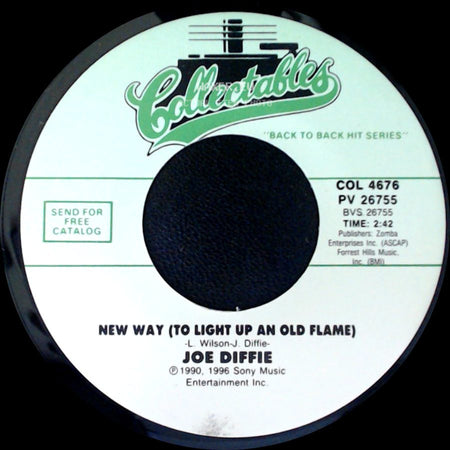 Joe Diffie - New Way (To Light Up An Old Flame) / If The Devil Danced (In Empty Pockets) side A