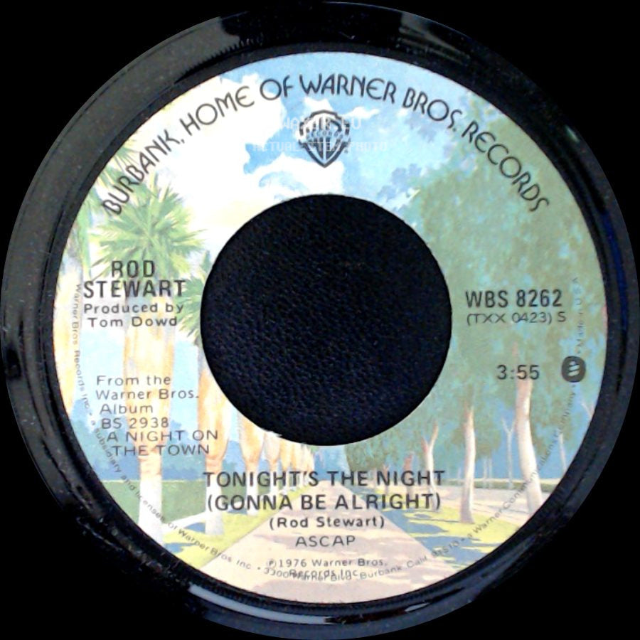 Rod Stewart - Fool For You / Tonight's The Night (Gonna Be Alright) side B