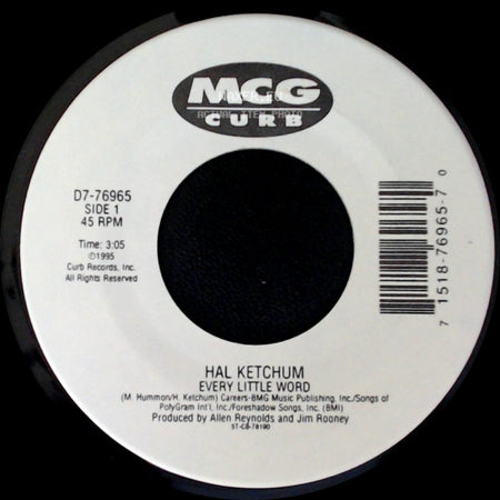 Hal Ketchum - Every Little Word / Veil Of Tears side A