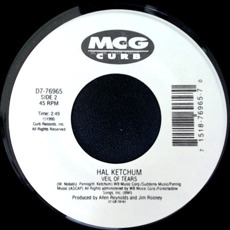 Hal Ketchum - Every Little Word / Veil Of Tears side B