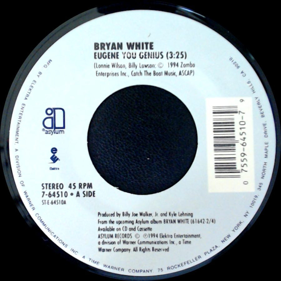 Bryan White - Eugene You Genius / Going, Going, Gone (3:24) side A