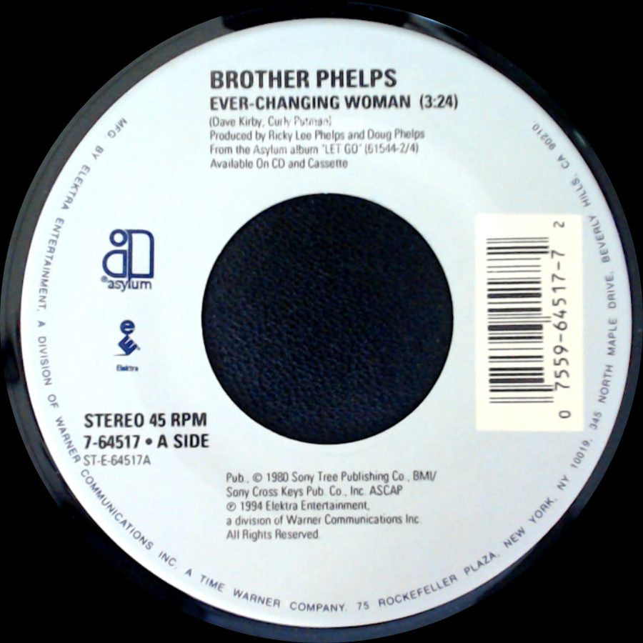 Brother Phelps - Ever-Changing Woman / Watch Your Step side A