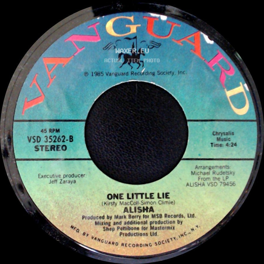 Alisha - Baby Talk / One Little Lie side B