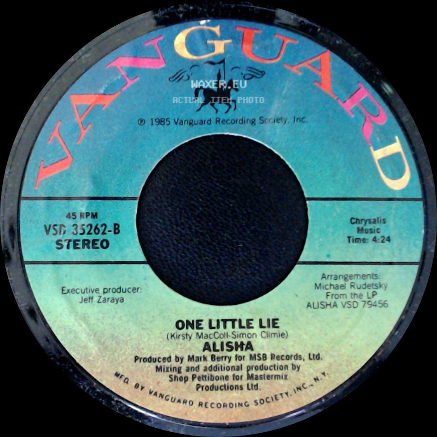 Alisha - Baby Talk / One Little Lie side B