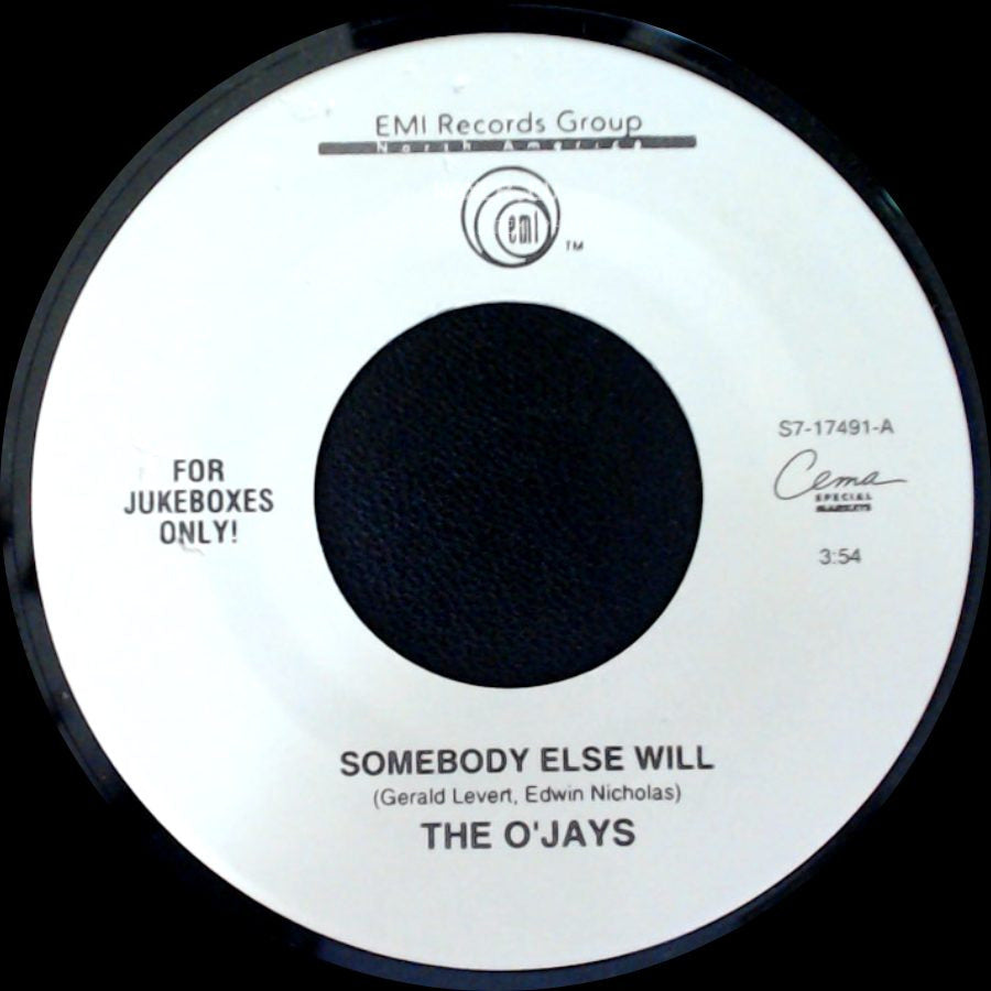 The O'jay's - Somebody Else Will / Decisions side A