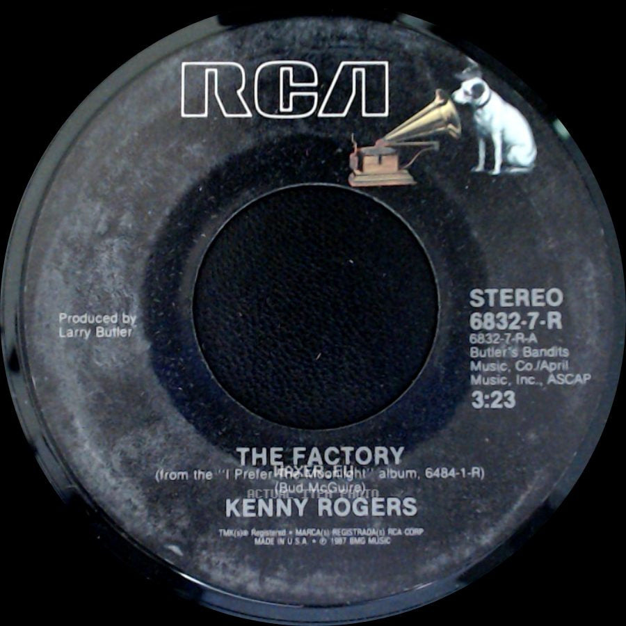 Kenny Rogers - The Factory / One More Day side A