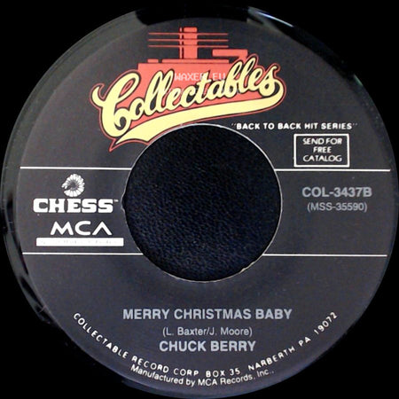 Chuck Berry - Run Rudolph Run / Merry Christmas Baby side B