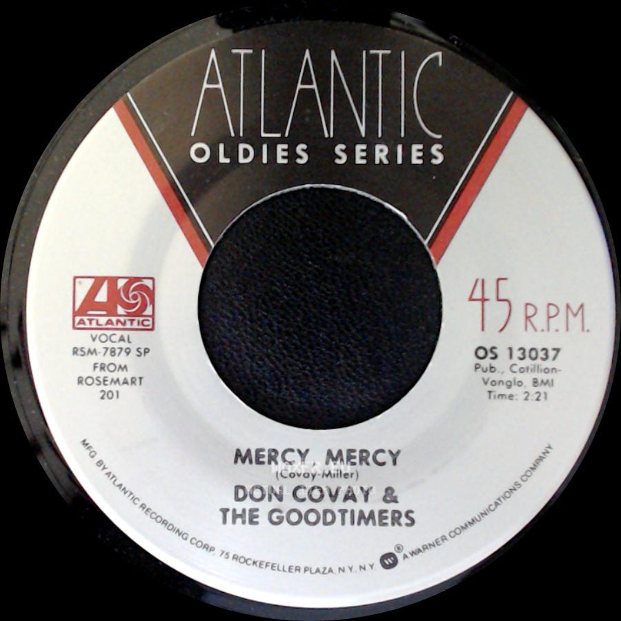 Don Covay & The Goodtimers - Seesaw / Mercy, Mercy side B