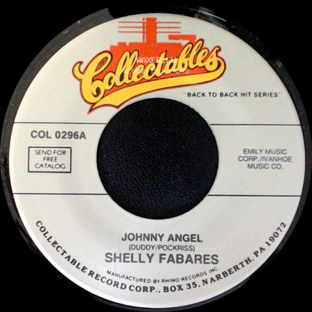 Shelly Fabares / Sandy Stewart - Johnny Angel / My Coloring Book side A