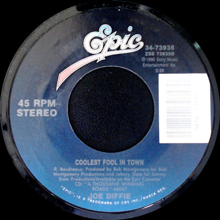 Joe Diffie - New Way (To Light Up An Old Flame) / Coolest Fool In Town side B