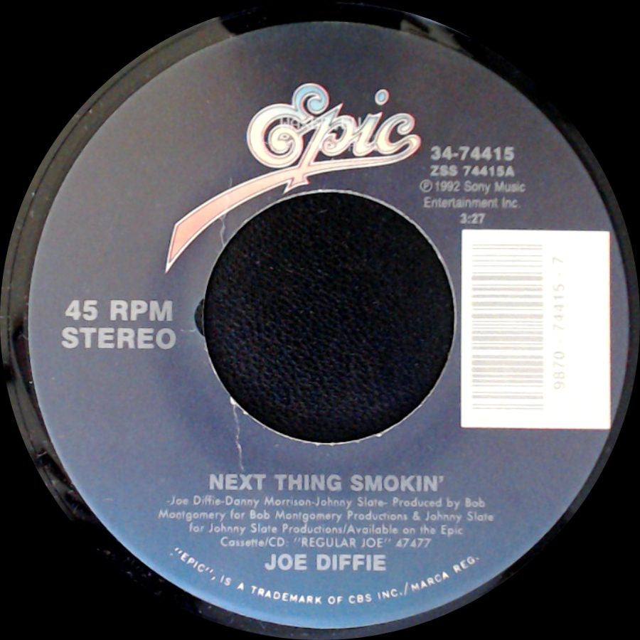 Joe Diffie - Next Thing Smokin' / I Just Don't Know side A