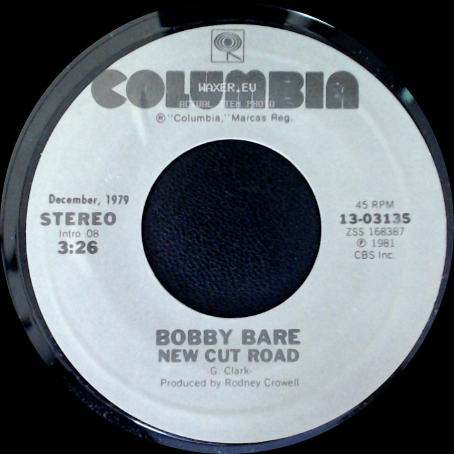 Bobby Bare - New Cut Road / Numbers side A