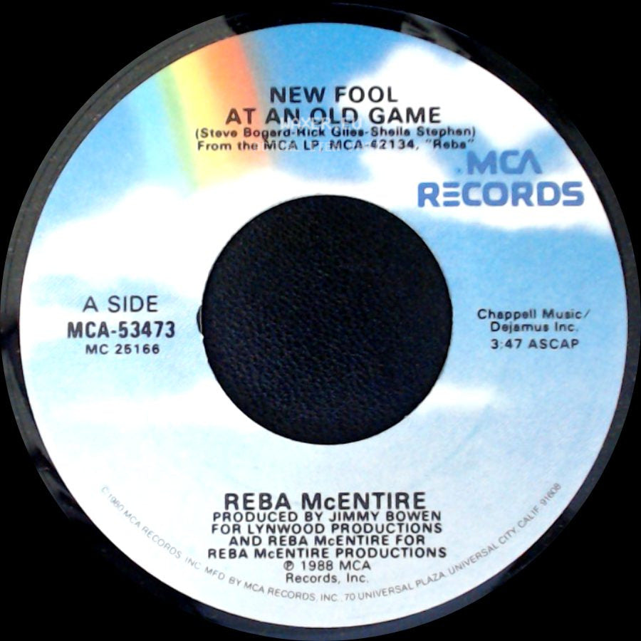 Reba Mcentire - New Fool At An Old Game / You're The One I Dream About side A