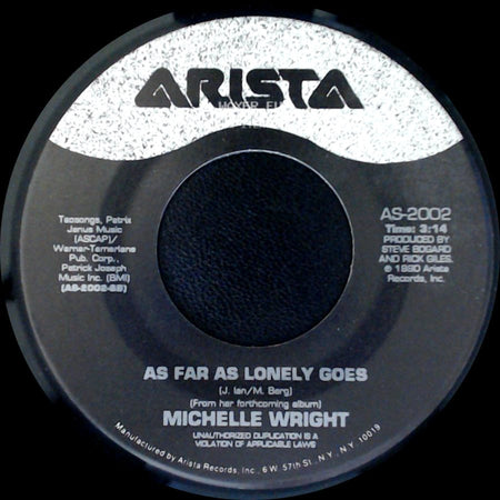 Michelle Wright - As Far As Lonely Goes / New Kind Of Love side A